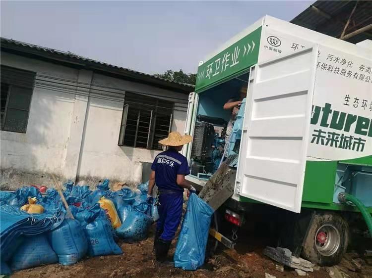 锡林浩特工业污泥压干处理